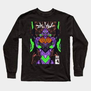 Evangelion unit 01 Long Sleeve T-Shirt